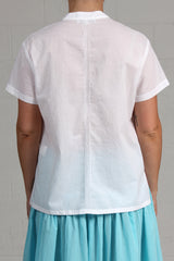 Spring 2024 Voile Austin Top - white - lrg