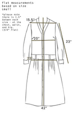 Spring 2024 Voile Day Dress - coffee