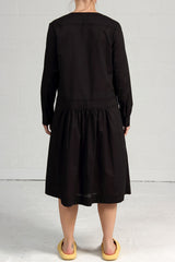 Spring 2024 Voile Day Dress - black