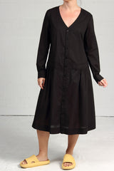 Spring 2024 Voile Day Dress - black