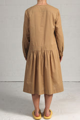 Spring 2024 Voile Day Dress - coffee