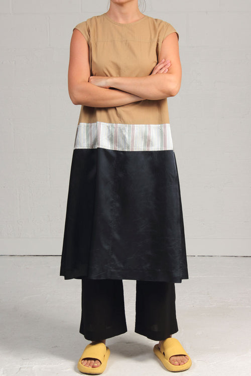 Spring 2024 Voile Straw Apron - coffee - sml, med
