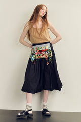 Spring 2024 Voile Viv Skirt - black - xsm, sml