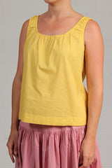 Spring 2024 Voile Studio Tank - yellow - sml, med, lrg, xlg