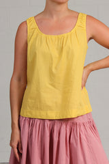 Spring 2024 Voile Studio Tank - yellow - sml, med, lrg, xlg
