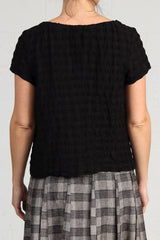 Washed Seersucker Liza Top