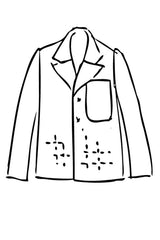 Fall 2023 Wool Plaid Stitched Thistle Jacket - med - 50% off