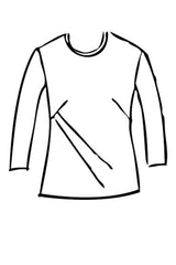 Spring 2024 Soft Rib Knit Hamilton Top - cream - lrg, xlg