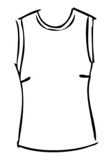 Spring 2024 Soft Rib Knit Mea Top - cream - sml
