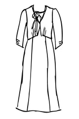 'Stick' Print Neuf Dress - last one - xlg