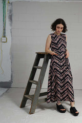 Spring 2021 Zig Zag Floral River Dress - xsm