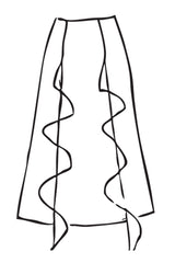 Spring 2020 Liza Crepe Clinton Skirt - xsm