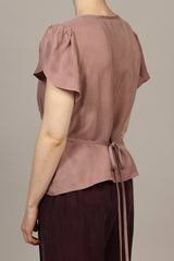 Spring 2019 Cupro 'Parachute' - Bloomfield Top - Dusty Rose - xsm