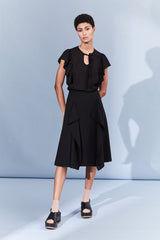 Spring 2020 Liza Crepe Clinton Skirt - xsm