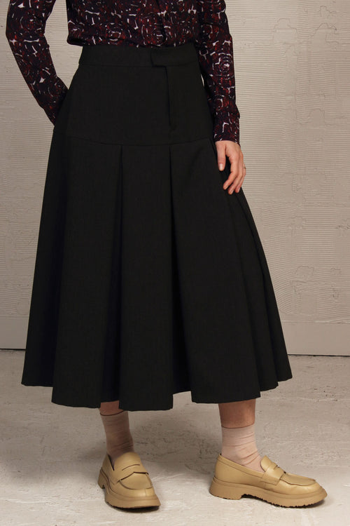 Fall 2021 - Faux Wool Ted Skirt - xsm