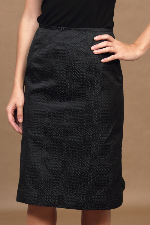 Fall 2018 Crush Jacquard Alex Skirt - sml