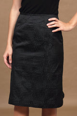 Fall 2018 Crush Jacquard Alex Skirt - sml