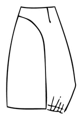 Fall 2018 Geometric Jacquard Moby Skirt -xsm