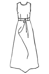 Spring 2021 Zig Zag Floral River Dress - xsm