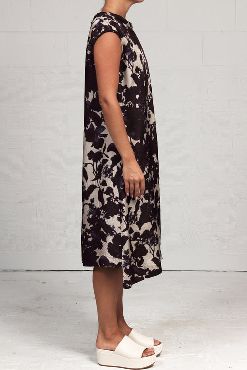 Blurry Floral Simone Dress