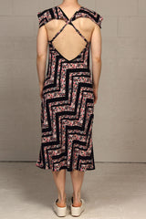 Spring 2021 Zig Zag Floral Ossie Dress - med