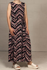 Spring 2021 Zig Zag Floral River Dress - xsm